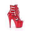 Pleaser - ADORE1013MST Bottes de plateforme, Pole dance chaussures - Rouge Product image